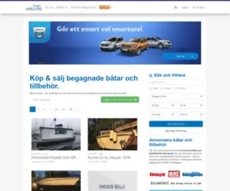 Batborsen.se(Båtbörsen) Screenshot