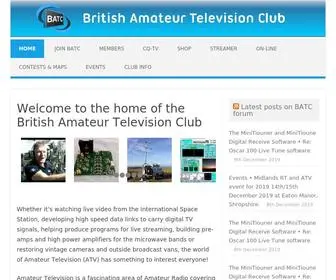 Batc.org.uk(British Amateur Television Club) Screenshot