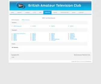 Batc.tv(British Amateur Television Club) Screenshot