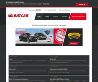 Batcar.pl(Hurtownia akumulatorów BATCAR) Screenshot