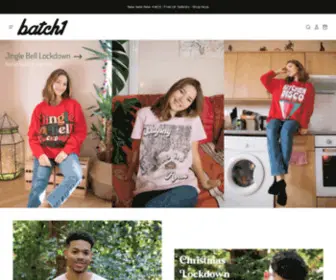 Batch1.com(Independent Clothing Brand) Screenshot