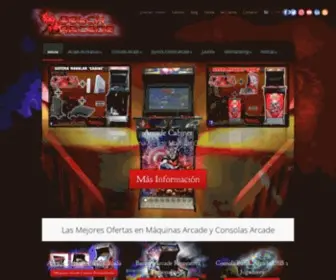 Batcharcade.com(Maquinas Arcade Recreativas Personalizadas y Consolas Arcade Maquinas Arcade Recreativas Personalizadas y Consolas Arcade) Screenshot