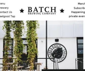 Batchbrewingcompany.com(Batch Brewing Company) Screenshot