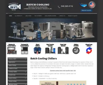 Batchcooling.com(Batch Cooling Chillers) Screenshot