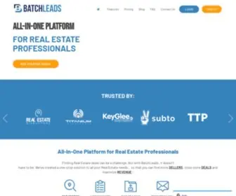 Batchleads.io(Real Estate Investing Software Made Simple) Screenshot