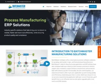 Batchmaster.com(ERP Software for Process Manufacturing) Screenshot