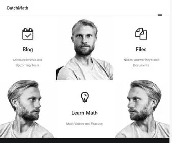 Batchmath.net(Home) Screenshot