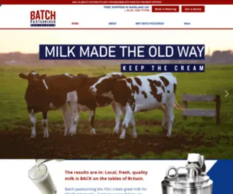 Batchpasteuriser.co.uk(Batch UK) Screenshot