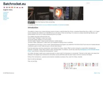 Batchrocket.eu(Introductie) Screenshot