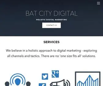 Batcitydigital.com(We believe in a holistic approach to digital marketing) Screenshot