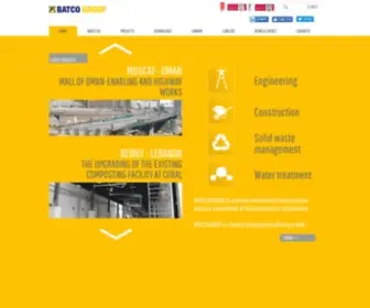 Batco-Group.com(A World of Fine Constructions) Screenshot