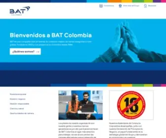 Batcolombia.com(British American Tobacco Colombia) Screenshot