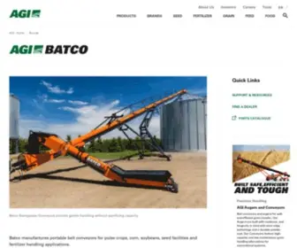 Batcomfg.com(AGI Batco) Screenshot