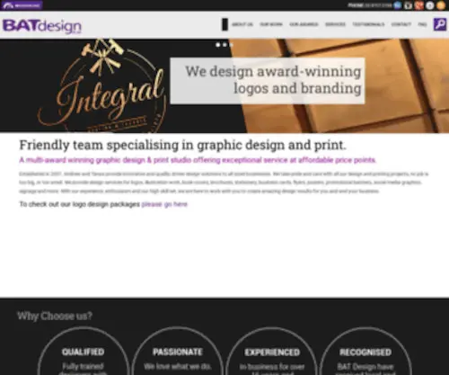 Batdesign.com.au(Friendly team specialising in graphic design and print) Screenshot