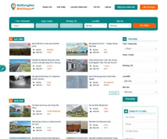 Batdongsanbinhthuan.org(Batdongsanbinhthuan) Screenshot