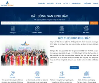 Batdongsankinhbac.com(Default Website Page) Screenshot