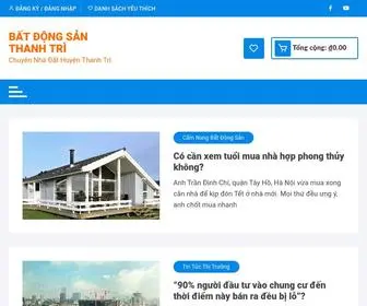 Batdongsanthanhtri.com(Bất Động Sản Thanh Trì) Screenshot