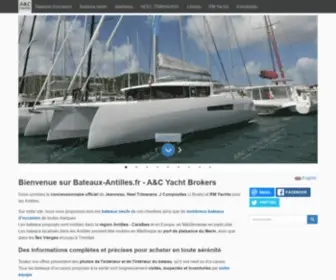 Bateaux-Antilles.fr(Bateau neuf ou occasion) Screenshot