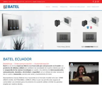 Batel.com.ec(BATEL Ecuador: Domótica) Screenshot