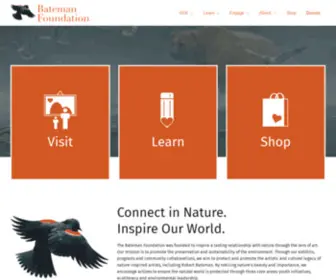 Batemancentre.org(The Bateman Foundation) Screenshot