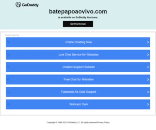Batepapoaovivo.com(batepapoaovivo) Screenshot