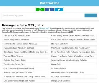 Bateriafina.pub(Descargar Musica Www Mp3 Gratis) Screenshot