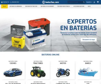 Baterias.com(Baterías Online al mejor precio) Screenshot