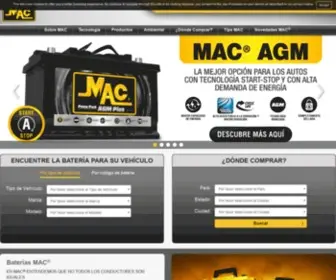 Bateriasmac.com(Las mejores Baterías para Auto) Screenshot