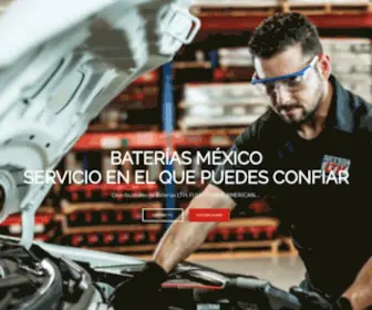 Bateriasmexico.net(Baterías México) Screenshot