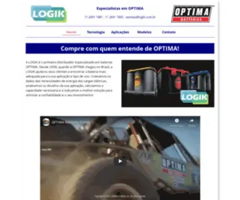 Bateriasoptima.com.br(OPTIMA é aqui) Screenshot