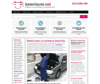 Bateriiauto.net(Baterii auto cu montaj la domiciliu) Screenshot
