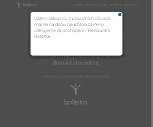 Baterka.com(ORIGINÁLNÍ PLZEŇSKÁ RESTAURACE) Screenshot