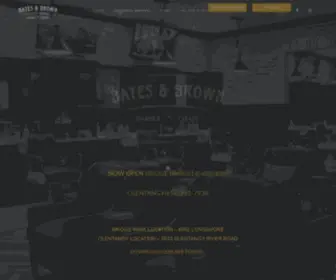 Batesandbrown.com(Bates & Brown Barbershop) Screenshot