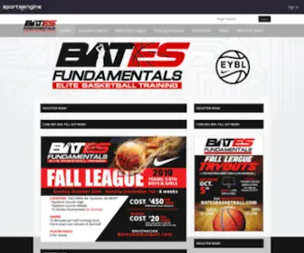 Batesbasketball.com("The only limitation) Screenshot