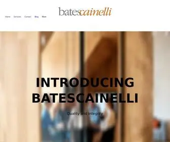 Batescainelli.com(Home) Screenshot