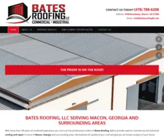 Batesroofingllc.net(Bates Roofing) Screenshot