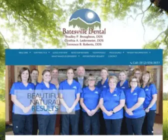 Batesvilledental.com(Batesville Dental) Screenshot