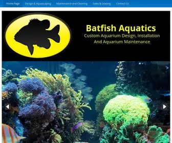 Batfishaquatics.com(Batfish Aquatics) Screenshot