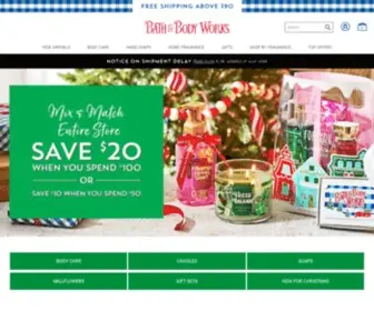 Bathandbodyworks.com.au(Buy Body Care & Home Fragrances You'll Love) Screenshot