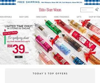 Bathandbodyworks.com.my(Body Care & Home Fragrances You'll Love) Screenshot