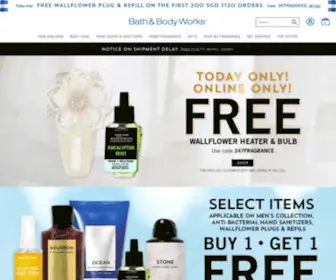 Bathandbodyworks.com.sg(Buy body care & home fragrances you'll love) Screenshot