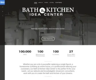 Bathandideacenter.com(The Bath & Kitchen Idea Center) Screenshot