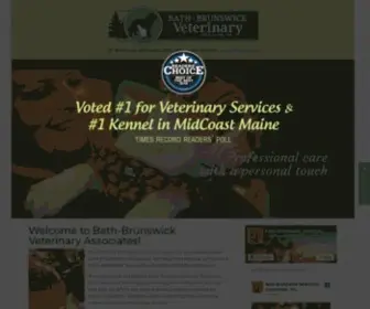 Bathbrunswickvet.com(Bath-Brunswick Veterinary) Screenshot