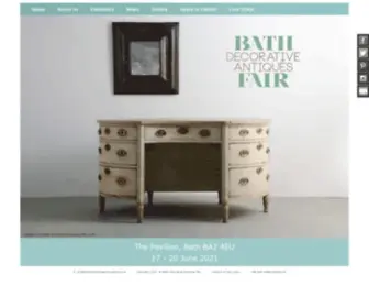 Bathdecorativeantiquesfair.co.uk(Bath Decorative & Antiques Fair) Screenshot