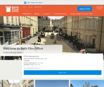 Bathfilmoffice.co.uk(The Bath Film Office) Screenshot