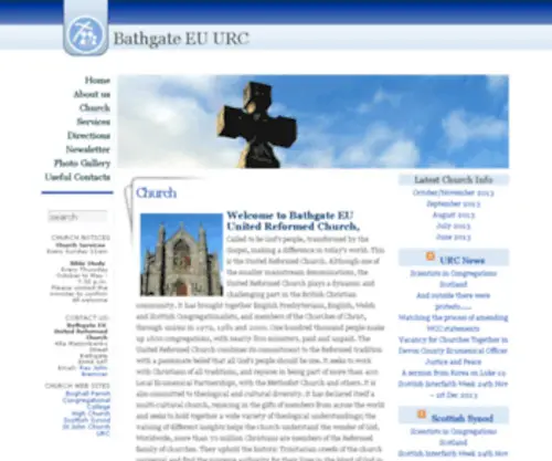 Bathgateeuchurch.org.uk(Bathgate EU URC) Screenshot