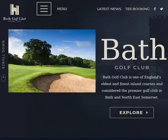 Bathgolfclub.org.uk(Bath Golf Club) Screenshot