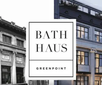 Bathhausgp.com(Bath Haus) Screenshot