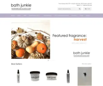 BathJunkiehouston.com(Bath Junkie Houston) Screenshot