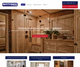 Bathkitchenpros.com(Bathroom Remodeling Company) Screenshot